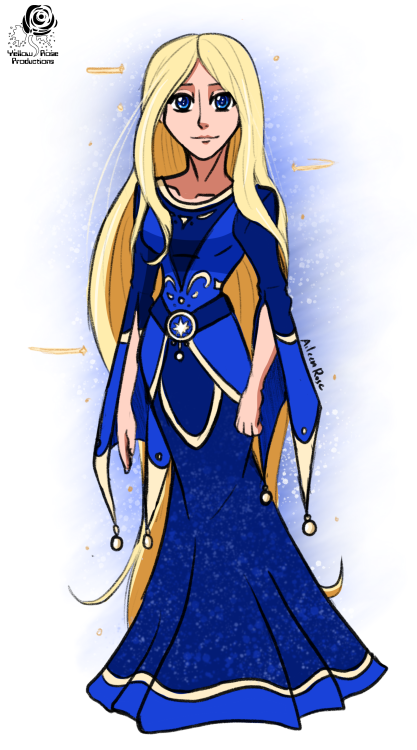 Redesign of Teresa in her The Comet Empire iteration of Star Blazers. Kind of a blend of her reboot 