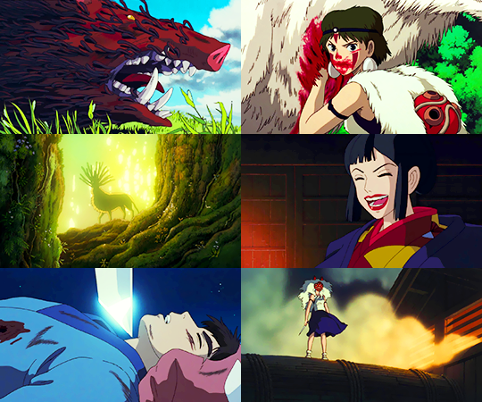 tianamulan:  2015 Movie Challenge - A Movie by a Director You LovePrincess Mononoke