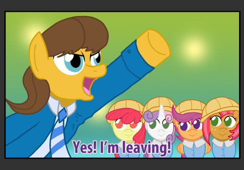 dysfunctionalequestria:  “AAAAAAAAAAHHHHH!!” - Caramel Parodied from: BINKAN SALARYMAN ————— Facebook Page ASK D.E.  omg >w<