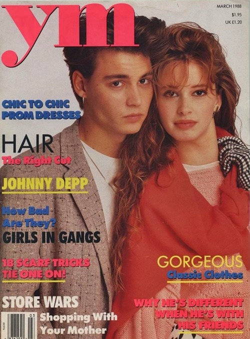 TBT: Johnny Depp, through the lens of Deborah Feingold, 35 years ago, on March 1987 for the teen mag