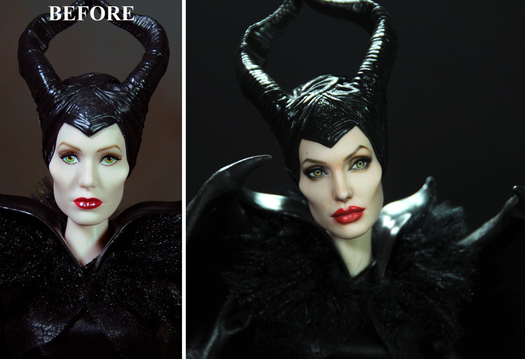   Noel Cruz custom repaints factory dolls into life like works of art. Recently his