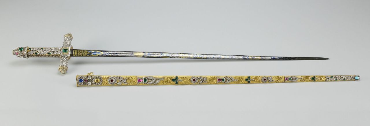 art-of-swords:  The Jewelled Sword of Offering Dated: 1820 Designers: Rundell Bridge