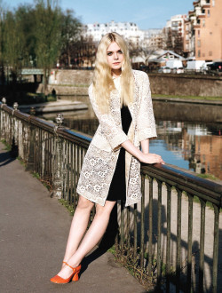 :  Elle Fanning by Angelo Pennetta for Vogue