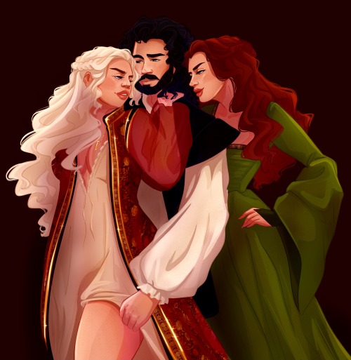 dracoignisworld: Sweet Little Fools I Explicit, threesomeMargaery Tyrell is lady-in-waiting and best