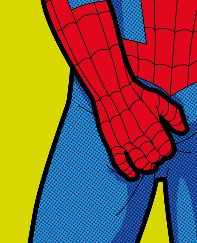 asylum-art-2:   The Secret Life of Heroes by Greg Guillemin    on Behance, Society6