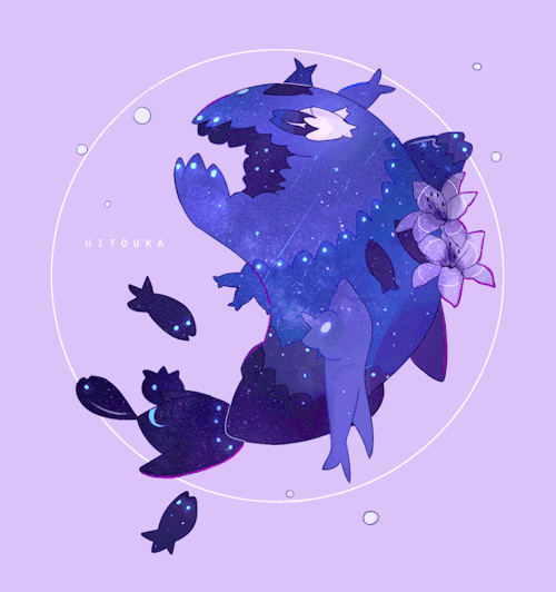 hitouka:night sky wishiwashi commission (for aescherie)