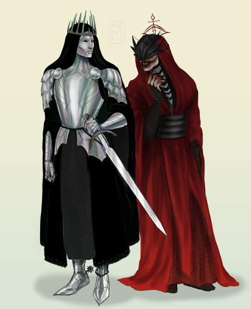 menemacar:the lord of the nazgûl and the mouth of sauron