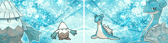 lunafraya:     ❄  °  ✧  Snowy Ice Pokemon ✧ ° ❄       “ W a l k i n g 