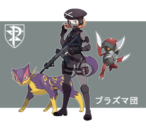 tigerdude51087: wayward-delver: Pokemon Rearmed Enemy Teams BY TheGraffitiSoul FAMAS wants to learn 