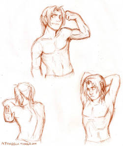 edwards-fullmetal-heart:  m7angela:  Simply wanted to practice a little males’ anatomy without references and Ed was my victim buahaha sorry for your life ed  well hello there!