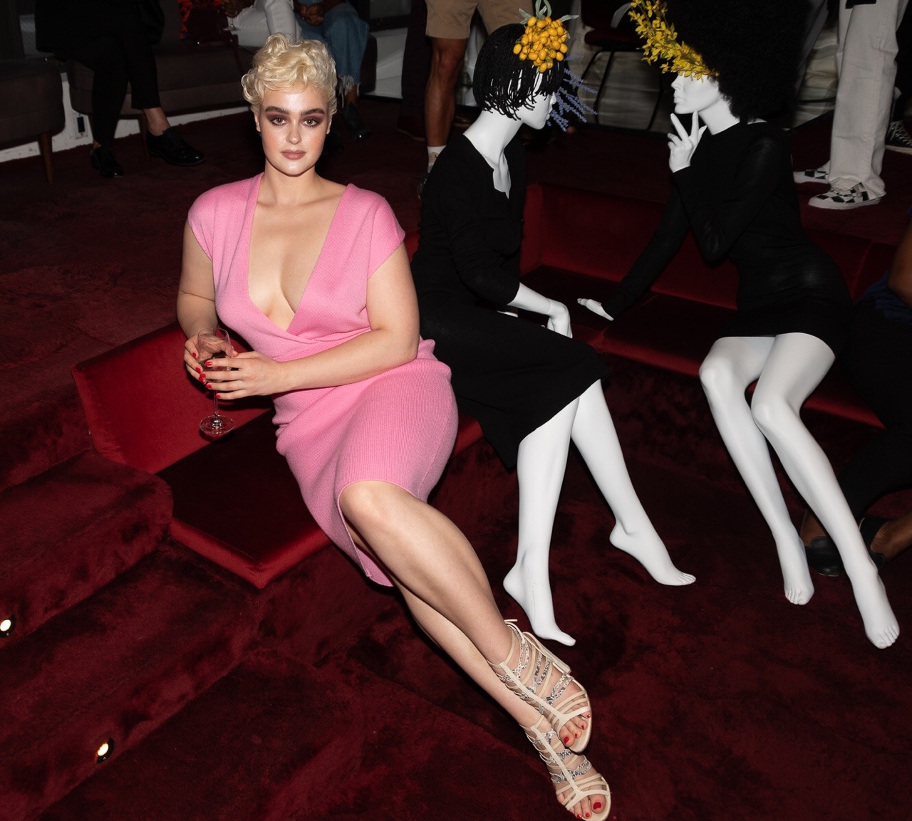 stefaniaferrario: At the Victor Glemaud showing the other night   &lt;3 &lt;3