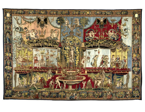 thegetty:Art Under the Microscope: ThreadsHow exactly was the gilding of tapestries done in the 16th