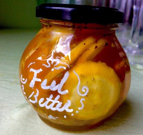 crookedlycasualwitch: ofcloudsandstars: So I made this ‘elixir’ as my coworkers call it 