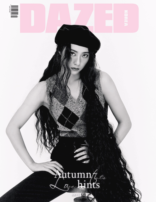 Krystal:krystal On The Cover Of Dazed Korea Oct. 2021