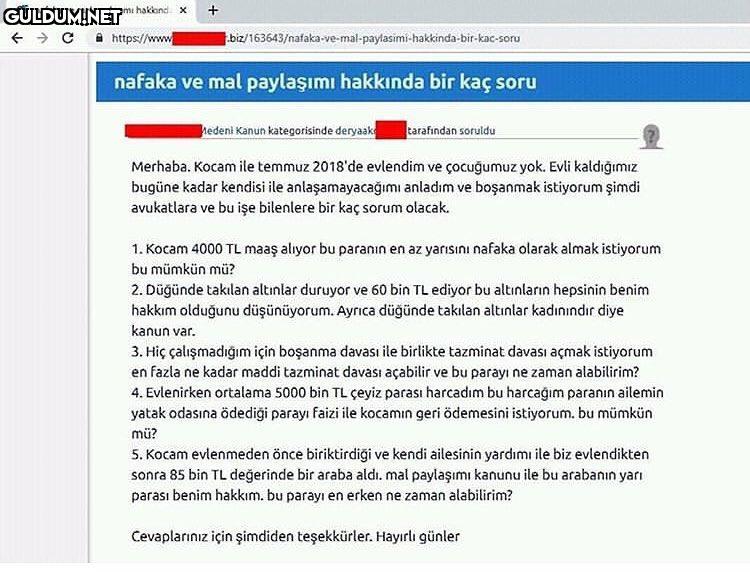 σ nafaka ve mal paylaşimi...