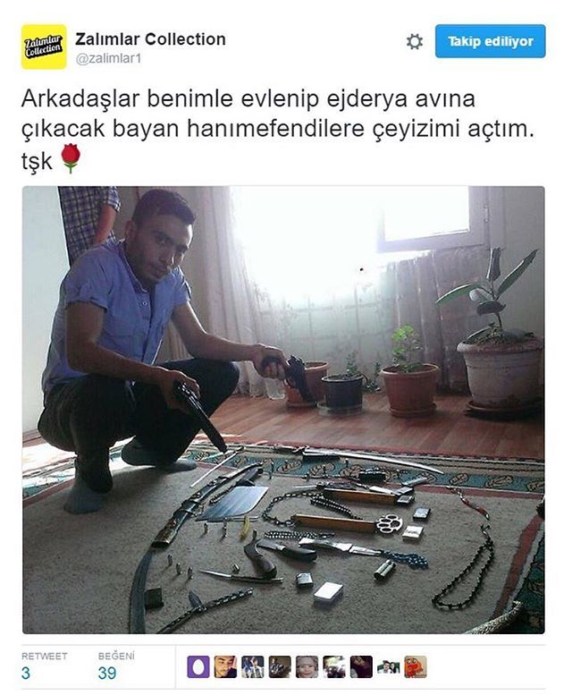 Arkadaşlar benimle evlenip...