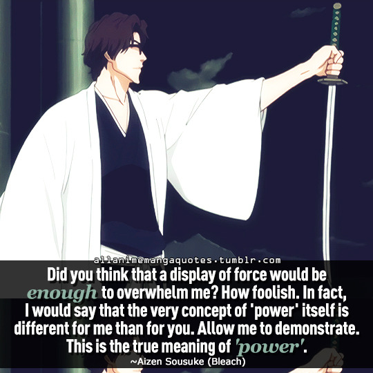 The source of Anime quotes & Manga quotes — requested by  grimmjowjaegerjaquezstuff FB |...