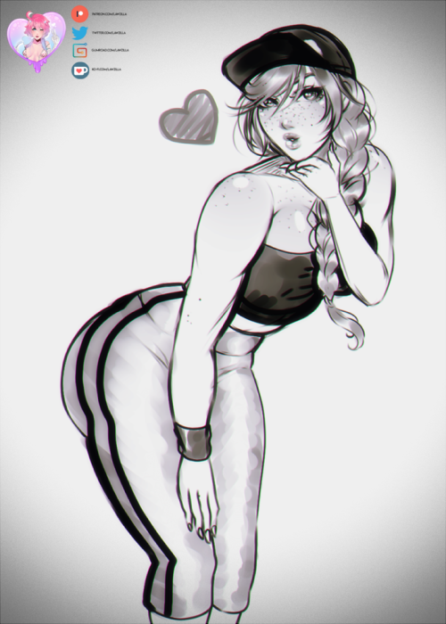   Ash from R6siege being all sporty with yoga pants. Because a gal from the FBI have to keep dat shape, right ? Ko-fi sketch commission for WonderMedia. doin&rsquo; some sketch comms at https://ko-fi.com/lawzilla   