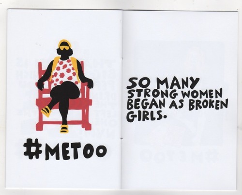 #MeToo by Sofia Szamosi8.5 x 5.5 inchesColor, hand-sewn36 pages2018$10 Available Here. 