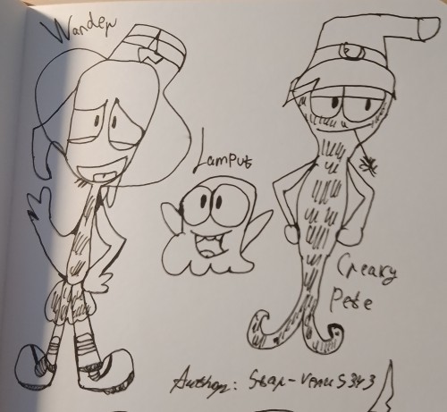 Oh Yes...I Almost Forgot To Publish My Drawings For Wander Over Yonder And Other Cartoons!Don't Miss