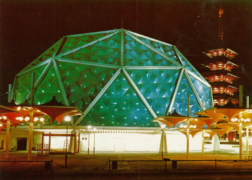 my-life-in-the-bush-of-ghosts: Pavilions at Expo ‘70, Osaka.