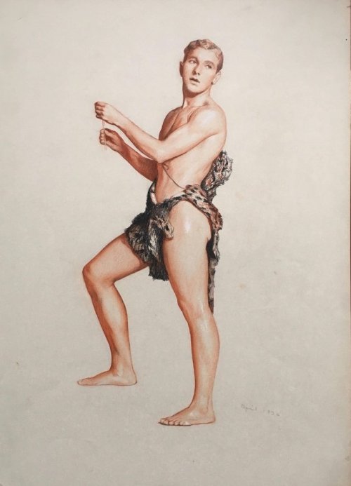 ratatoskryggdrasil: Robert Hale Ives Gammell, adult photos