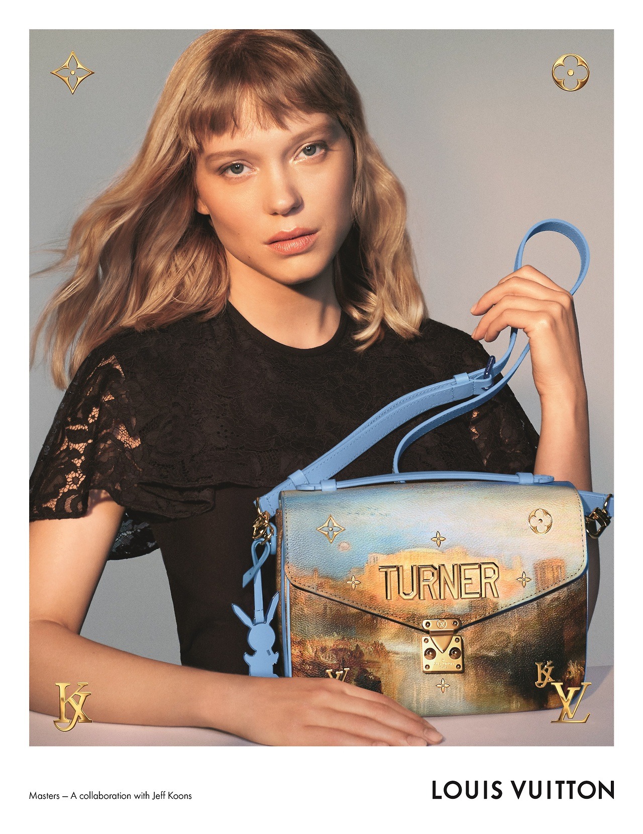 Lea Seydoux x Louis Vuitton x Jeff Koons Campaign - Paperblog