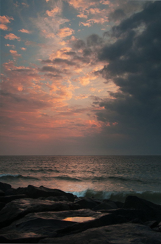 essenceofnxture:  Sunset at 2nd Street Jetty  