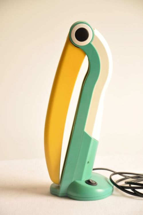 christopherbarnard:H.T. Huang toucan desk lamps, 1980s