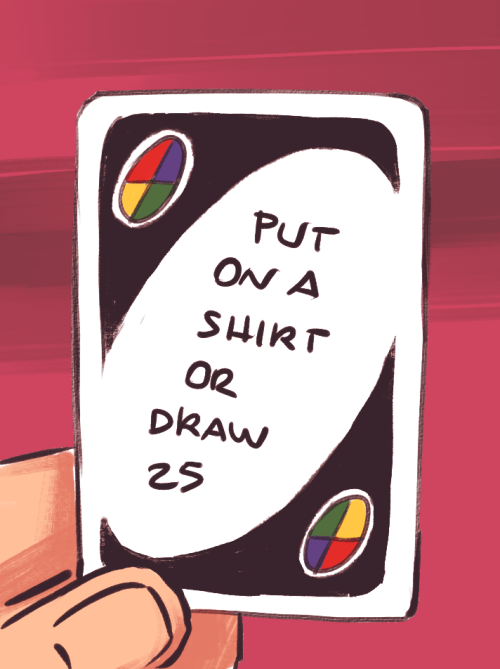 he regrets nothing(for the uno meme on twitter lool)
