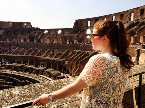 All ways lead to Rome. #colosseo #roma #italy #architecture #travel #wanderlust #ruins #bellavita (h