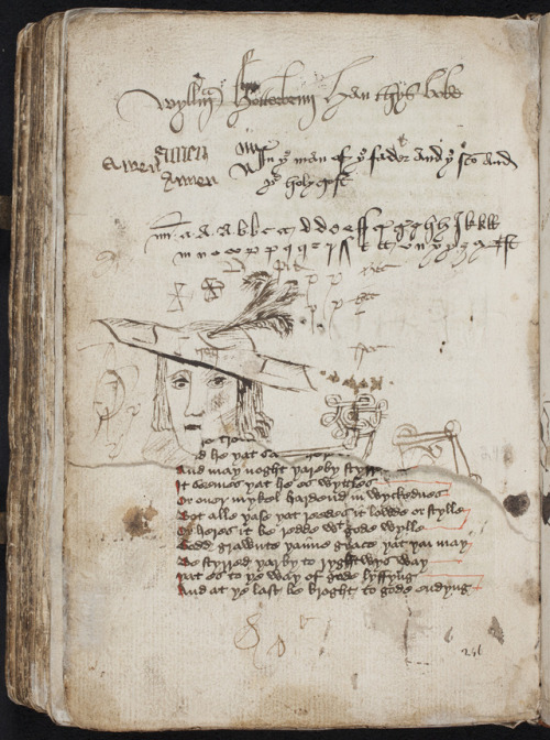 english-history-trip:likeniobe:one of my favorite things is this manuscript I saw in special collect