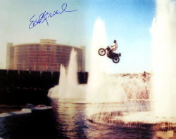 Vintagelasvegas:  New Years Eve, Dec. 31, 1967: Evel Knievel Jumps The Fountains