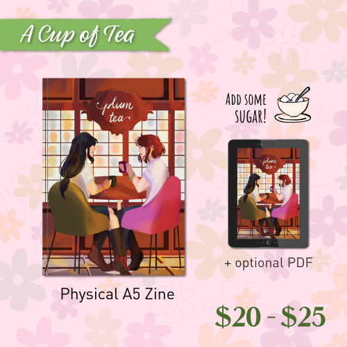 zine-tsuchako:zine-tsuchako:⭐PRE-ORDERS ARE A GO!⭐Pre-orders for Plum Tea: A Tsuchako Zine are open 