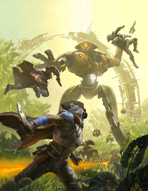 gamefreaksnz:  Review  |  Destiny   Bungie’s new sci-fi shooting epic is a good