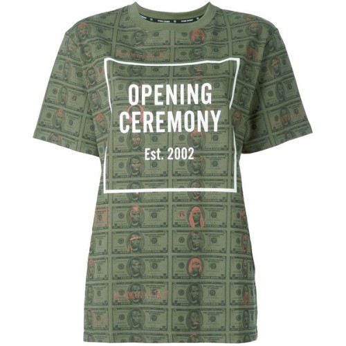 Opening Ceremony logo print T-shirt ❤ liked on Polyvore (see more opening ceremony t shirts)