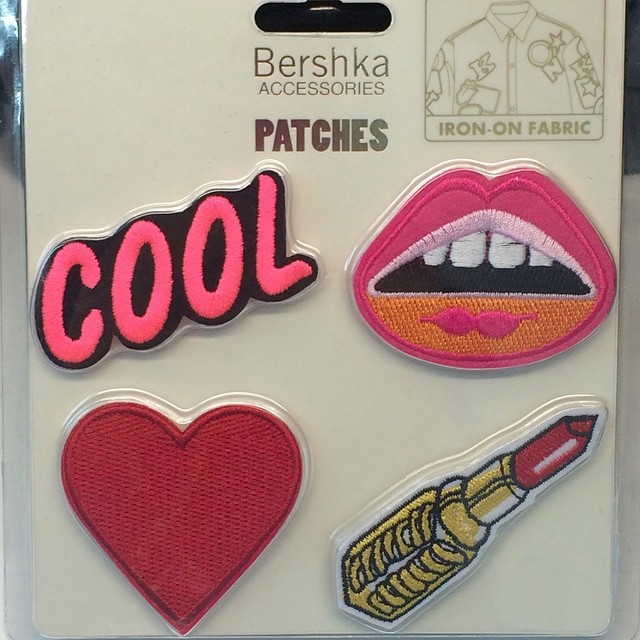 KC Styles.. — Cool Patches❤️💋💄 #Bershka #patches #accessories...