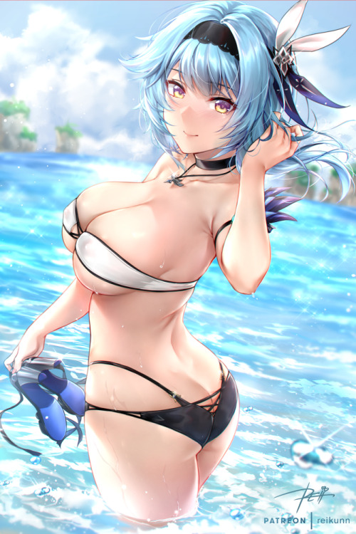 Summer Eula Rei_kunwww.pixiv.net/artworks/90742403