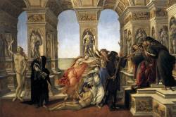allegoryofart:  Calumny of Apelles, Sandro Botticelli, 1494-95