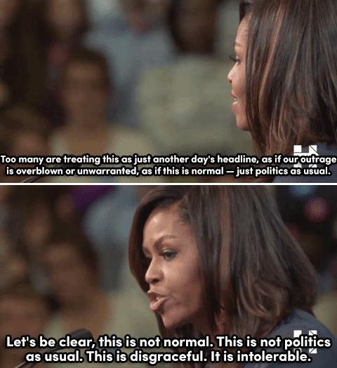 Porn heyitsxio:  micdotcom:  Watch: Michelle Obama’s photos