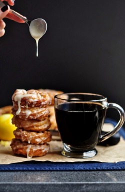 miscellaneousdesserts:  Crullers with Bourbon