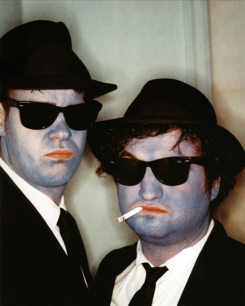 salesonfilm:  John Belushi & Dan Aykroyd in The Blues Brothers (John Landis, 1980)