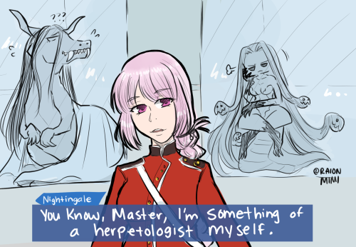 raionmimi: I’m happy they’re adding dinowife to JP, but I immediately thought about Nightingale’s ho