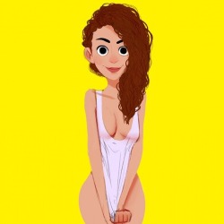 haylienoire:  theroyalartgallery:@haylienoire #fanart #cartoon #character #design #art…  @haylienoire #fanart #cartoon #character #design #art #illustration #drawing #instadaily #girl #heylienoire Loove it