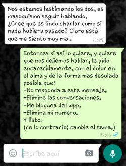 se-fuerte-y-lucha:  -Desde ese entonces no veo un mensaje de ella.