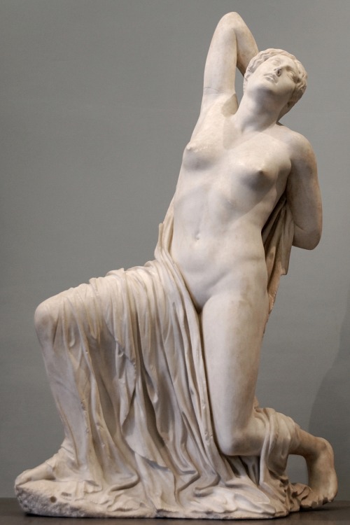 statue-porn:|| Fallen Niobid / Wounded Niobid, Roman copy of Greek original, original c. 440 BCE.