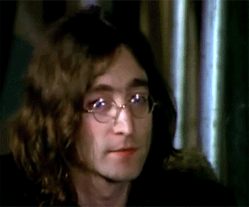 John Lennon X His Iconic Glasses Moodboard
