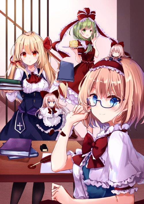 kisaragi-yuri: CARUOS THE CIRCLE's様にて新刊の表紙イラストを描かせていただきました。twitter.com/caruos