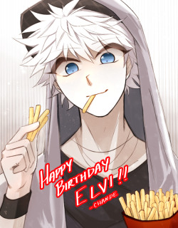 etherealjaunt:  HAPPY BELATED BDAY @elvienyu