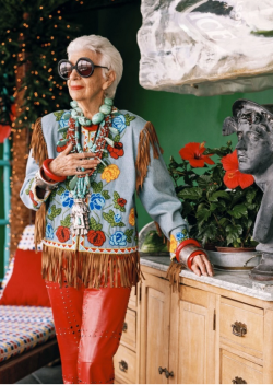 washingtonpost:  Iris Apfel, 93-year-old